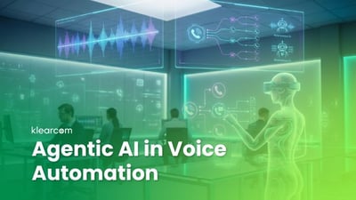 Agentic AI and artificial intelligence in voice automation