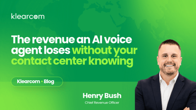 The revenue an AI voice agent loses without your contact center knowing