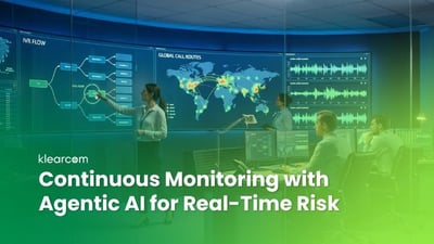 Continuous Monitoring with Agentic AI for Real-Time Risk