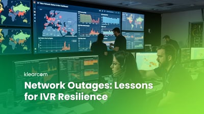 Network Outages: Lessons for IVR Resilience