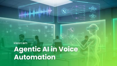 Agentic AI and artificial intelligence in voice automation
