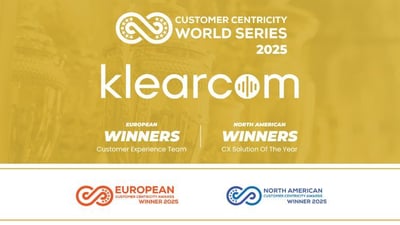Klearcom Wins Dual Honors at 2025 Customer Centricity Awards