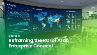 Reframing the ROI of AI at Enterprise Connect
