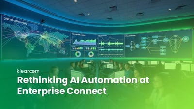 Rethinking AI Automation at Enterprise Connect