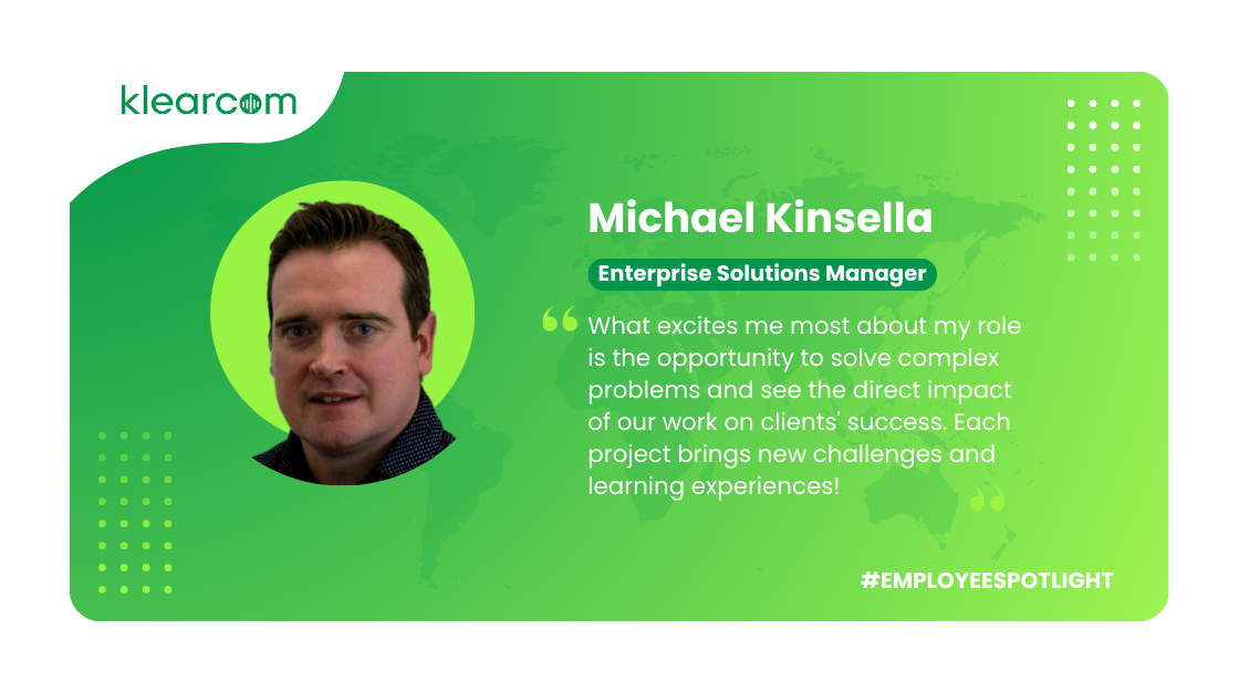 Employee Spotlight: Michael Kinsella