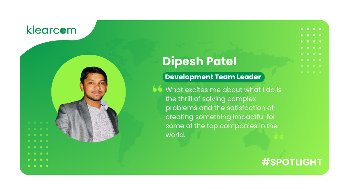 Employee Spotlight: Dipesh Patel