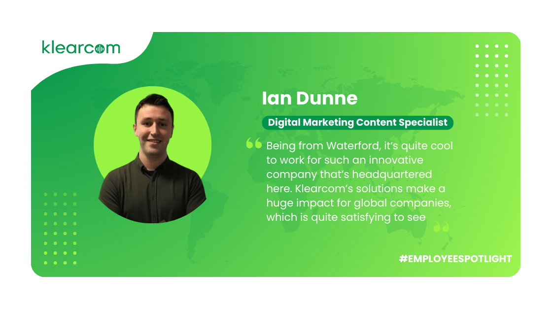 Employee Spotlight: Ian Dunne