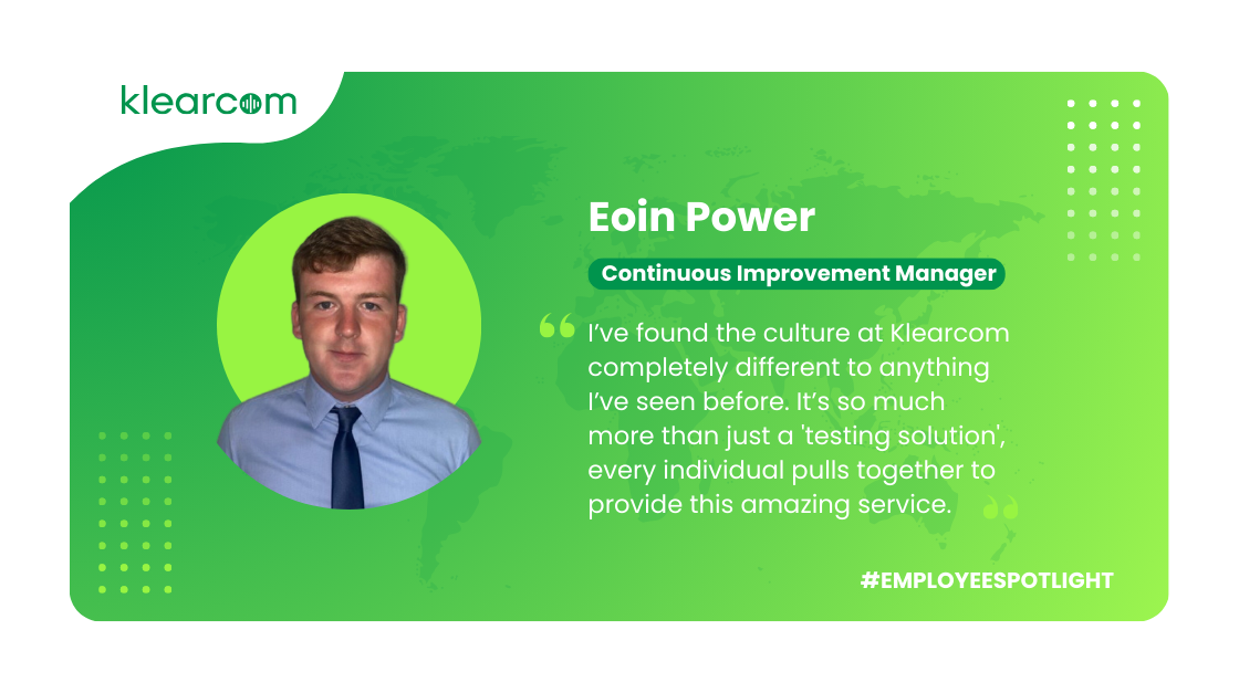 Employee Spotlight: Eoin Power