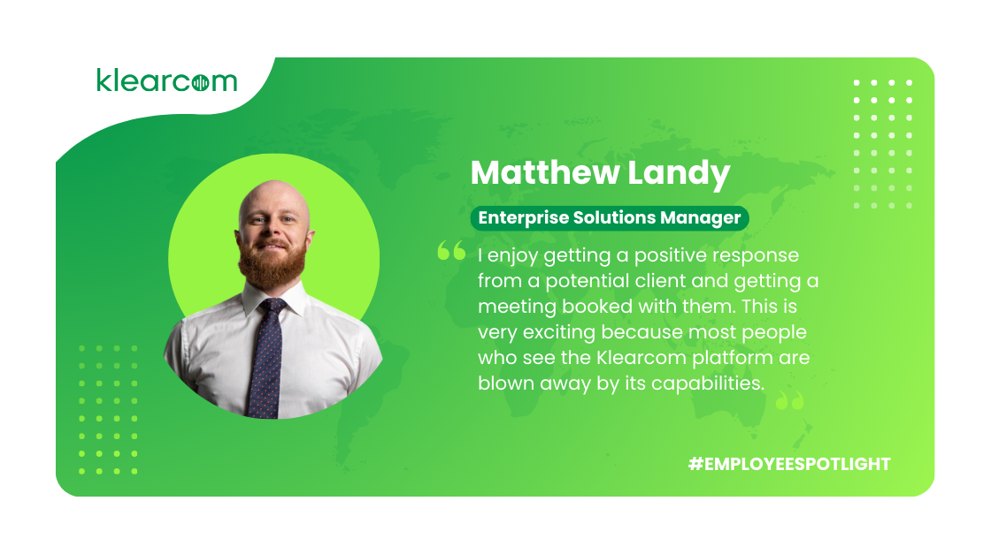 Employee Spotlight: Matthew Landy