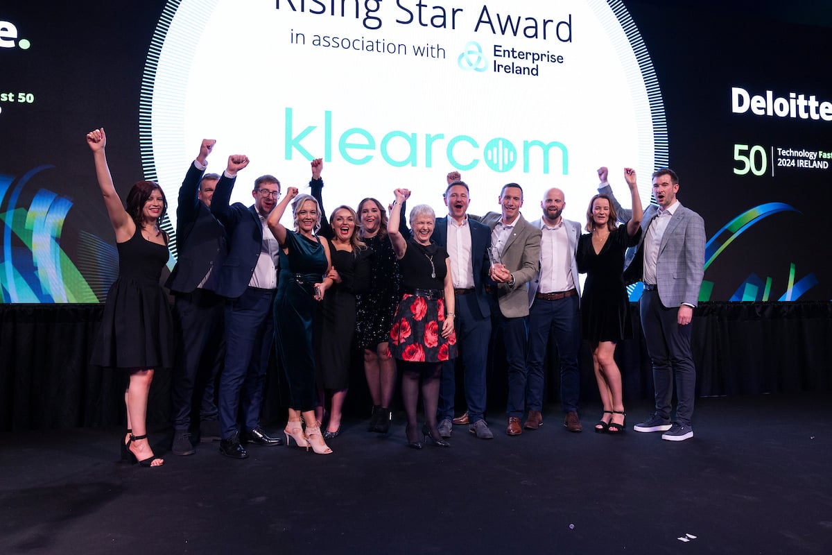 Klearcom Wins Rising Star at Deloitte Technology Fast 50 Award