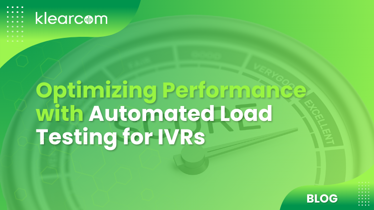 Optimizing Performance with Automated Load Testing for IVRs