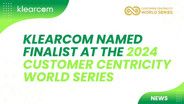 Klearcom Named Finalist at the 2024 Customer Centricity World Series