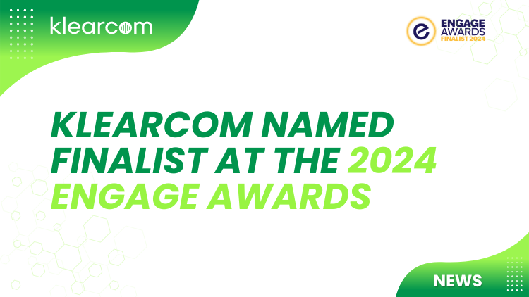 Klearcom Named Finalist at the 2024 Engage Awards